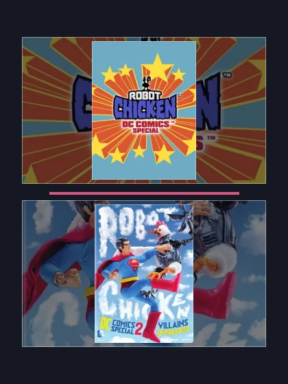 Все части франшизы Робоцып: Специально для DC Comics