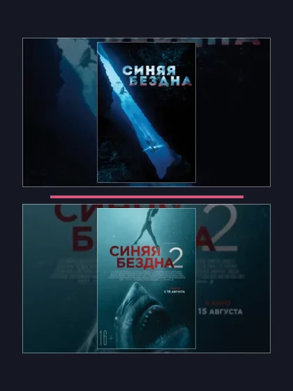 Постер: Все части франшизы Синяя бездна