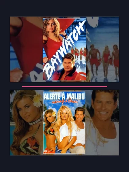 Постер: Все части франшизы Спасатели Малибу