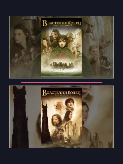 Властелин колец: части сериала по хронологии