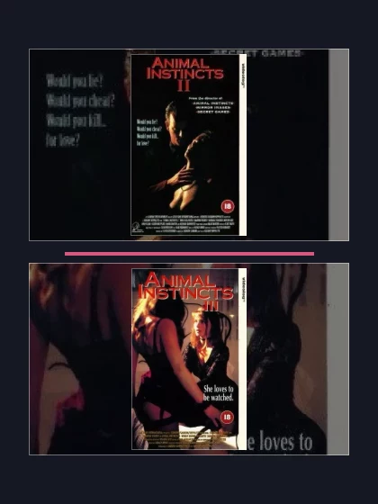 Постер: Животные инстинкты: фильмы франшизы по хронологии