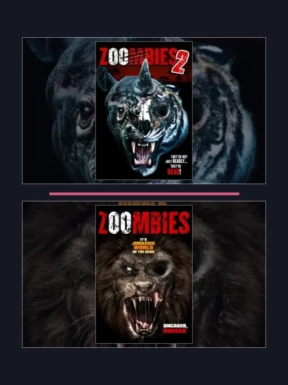 Постер: Все части франшизы Зоозомби
